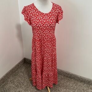 ❤️ Berydress Tiered Ruffle Midi Dress